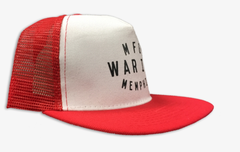 Mesh Snapbacks Red White Mesh Hat, transparent png