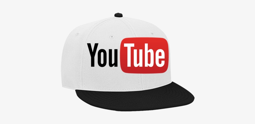Snapback Flat Bill Hat - Click Here To Subscribe Logo, transparent png