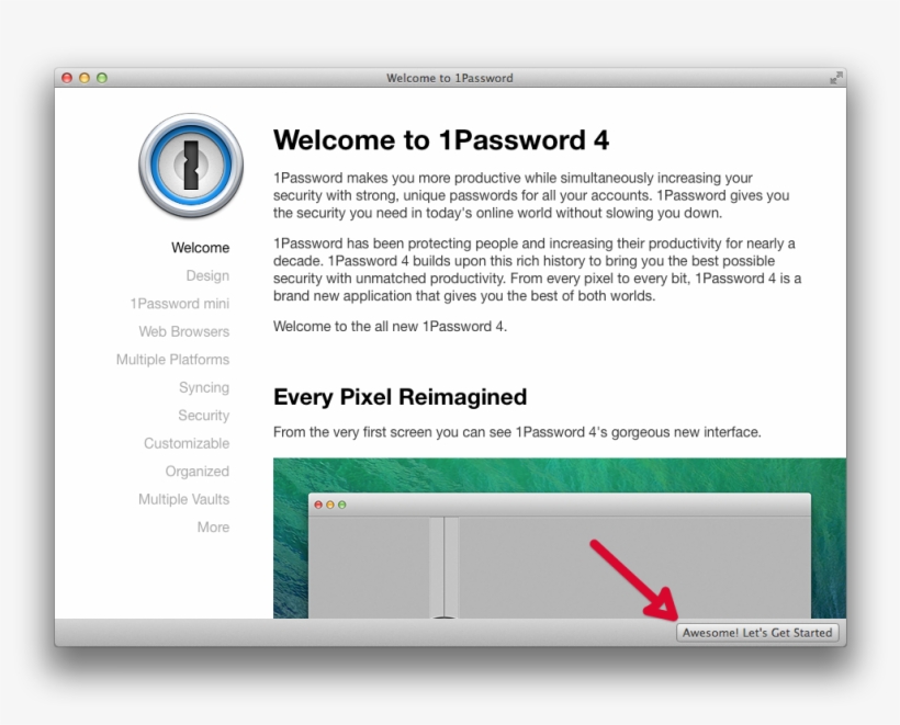 What Happens After You Click The Awesome Let's Get - 1password, transparent png