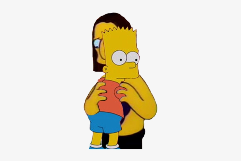Bart Hugging Jimbo Like Friends - Portable Network Graphics, transparent png