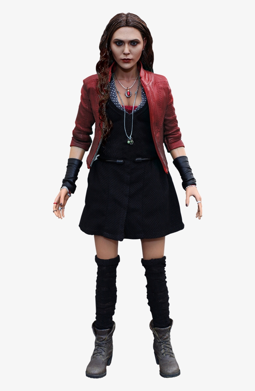 Scarlet Witch Action Figure - Hot Toys 1:6 Scale Scarlet Witch Avengers Age Of Ultron, transparent png