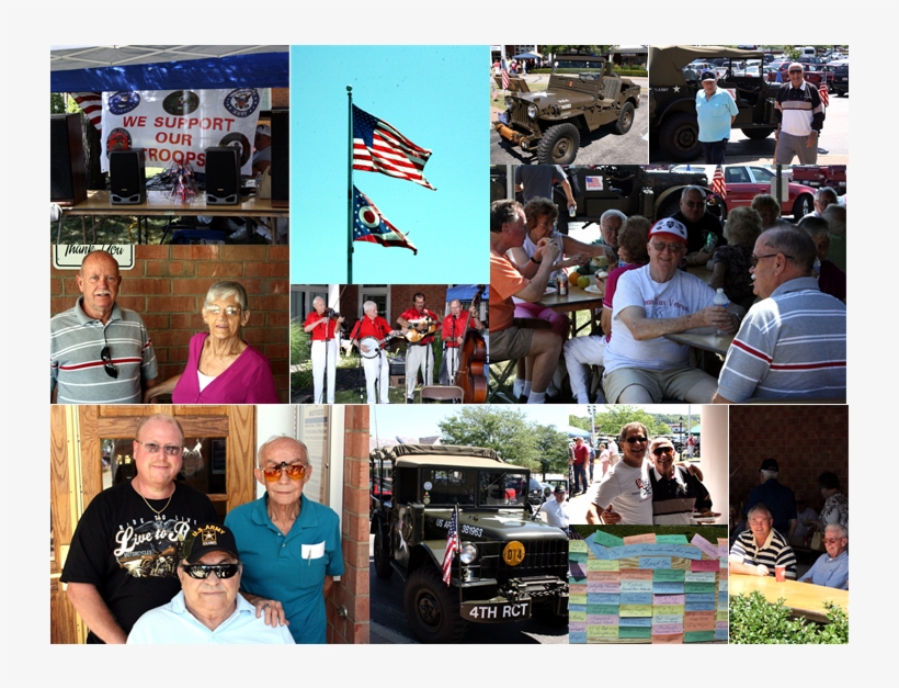 Calcutta Veteran's Administration Picnic - Collage, transparent png