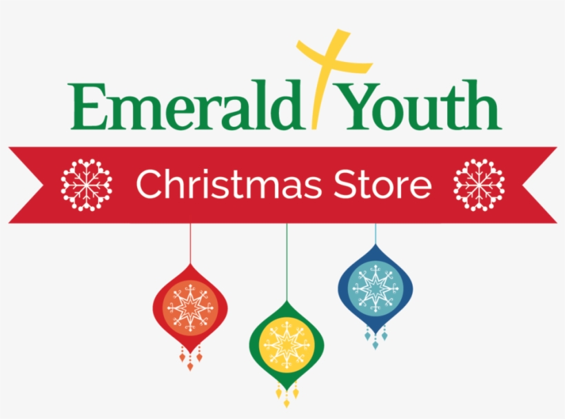 Christmas Store Logo-01 - Emerald Youth Foundation Logo, transparent png