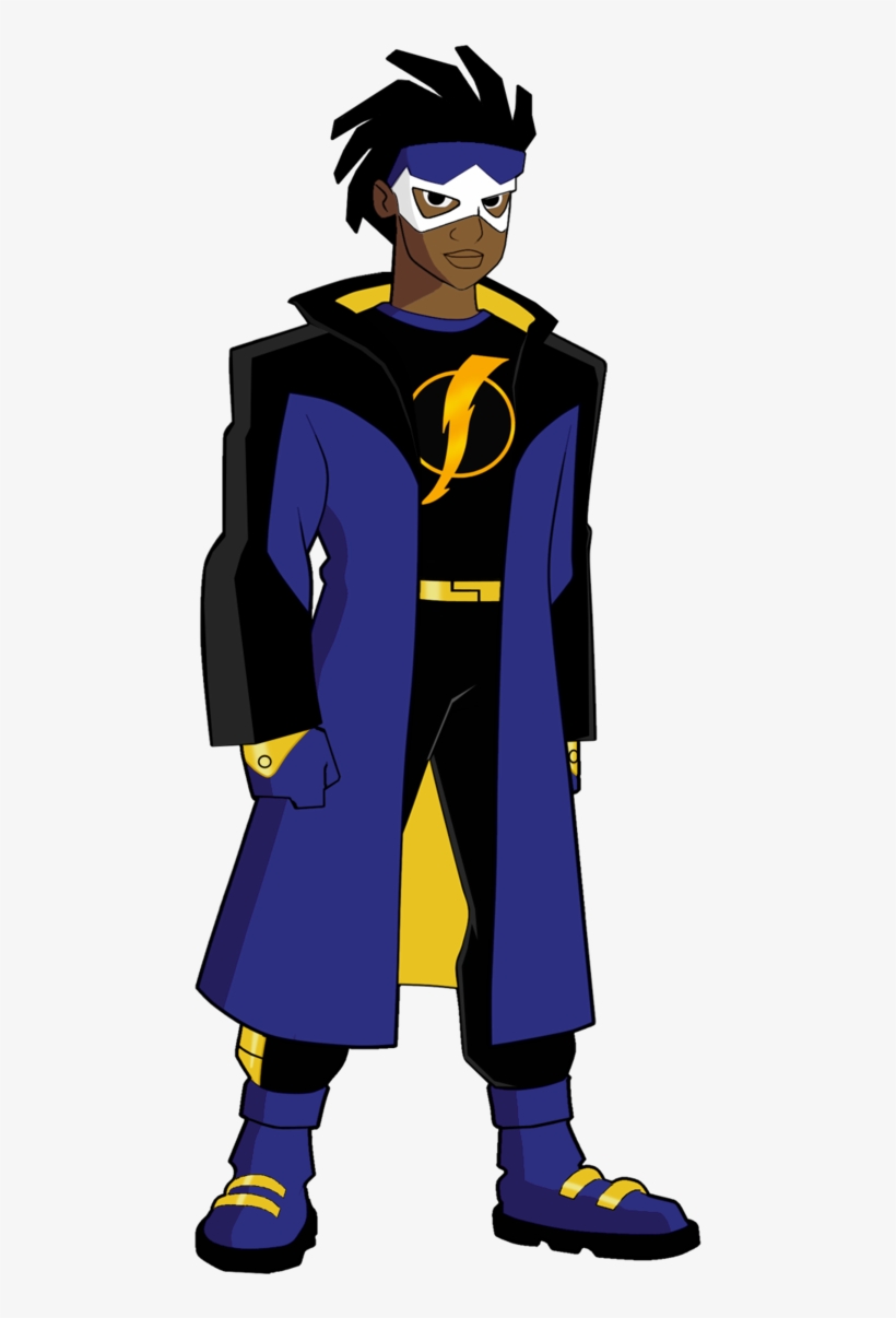 Static Second Costume By Alexbadass On Deviantart Static - Static Shock Cosplay, transparent png
