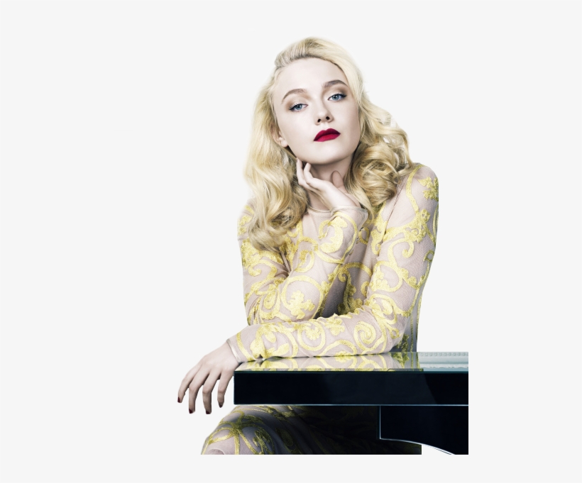 Dakota Fanning - Dakota Fanning Elle Magazine, transparent png