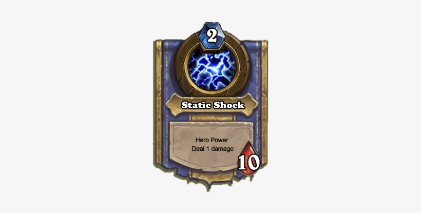 02 Static Shock Pillar - Darkest Dungeon Hearthstone Cards, transparent png