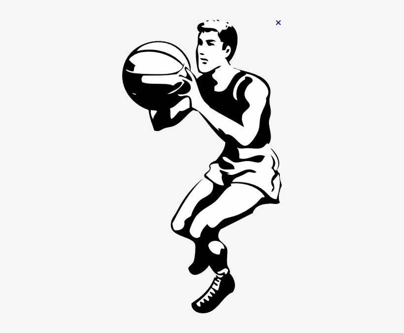 Basketball - Basketball Player Black And White, transparent png