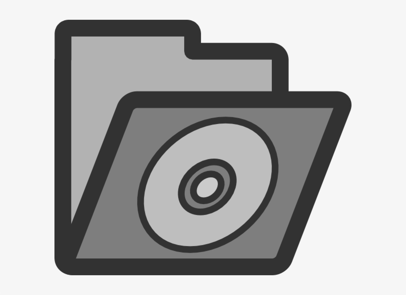 How To Set Use Cd Folder Icon Clipart - Каталог Значок, transparent png