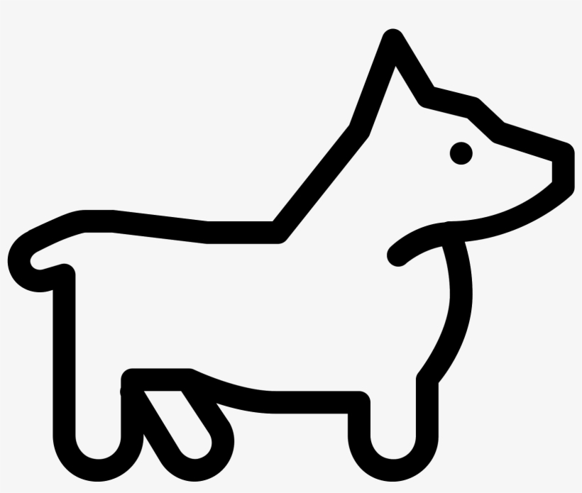 There Is A Small Dog Standing With It's Head Up - Dog, transparent png
