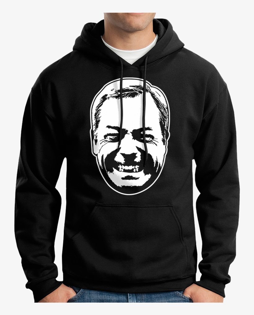 Nigel Farage Laughing Brexit Ukip T-shirt / Hoodie - Free Tommy Robinson T Shirts, transparent png