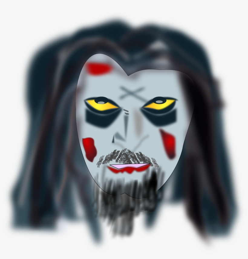 This Free Icons Png Design Of Halloween Zombie Makeup, transparent png