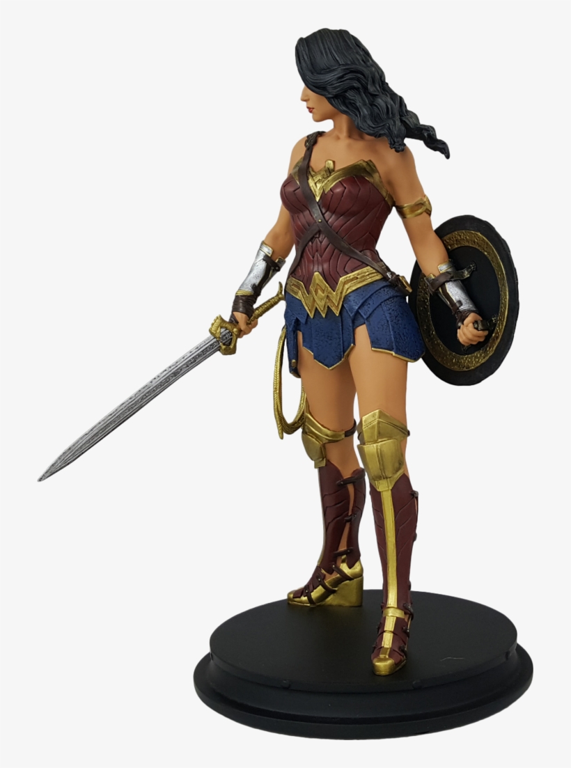 Wonder Woman Movie Exclusive Statue - Wonder Woman, transparent png