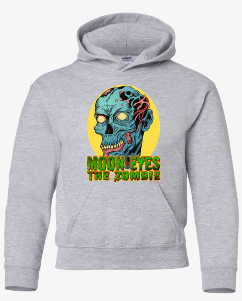 Moon Eyes The Zombie - Hoodie, transparent png
