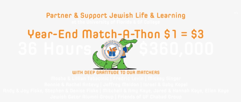 $360,000 In 36 Hours This Is Big - University Of Florida, transparent png