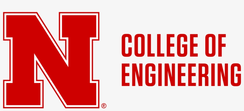 Red N To Left Of 2-line College Of Engineering Word - College Of Architecture Unl, transparent png