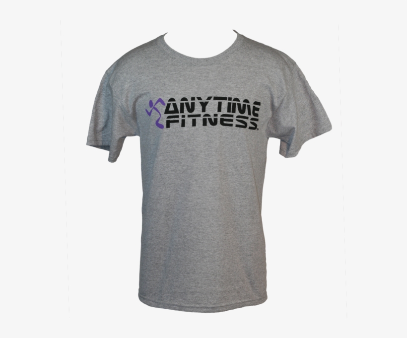 Unisex Anytime Fitness Logo T-shirt Fitness Logo, Logo - Anytime Fitness T Shirt, transparent png
