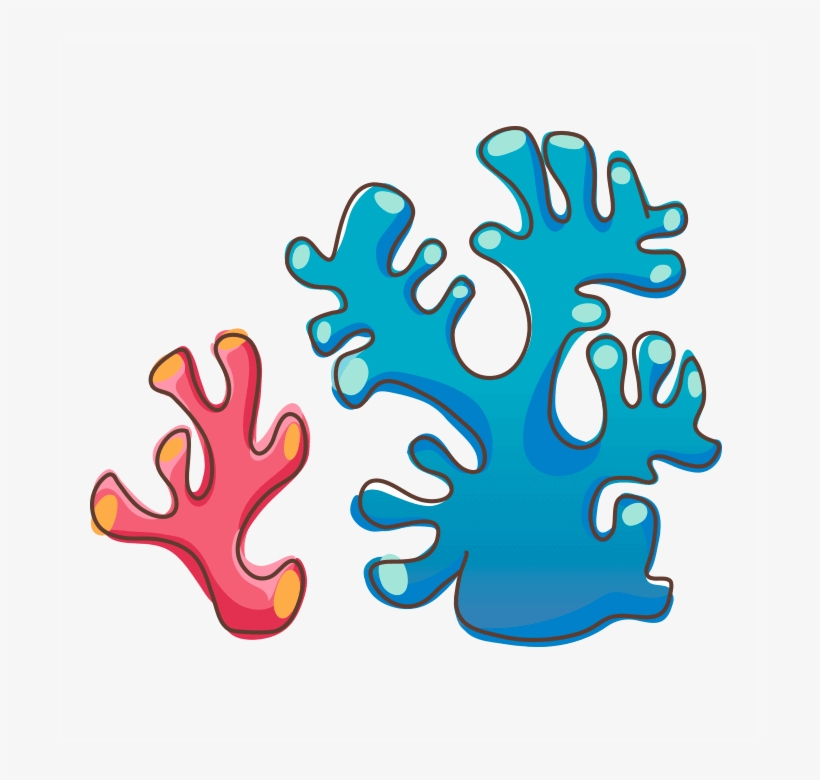 World Wallstickers For Kids Corals Sticker - Corals Sticker, transparent png