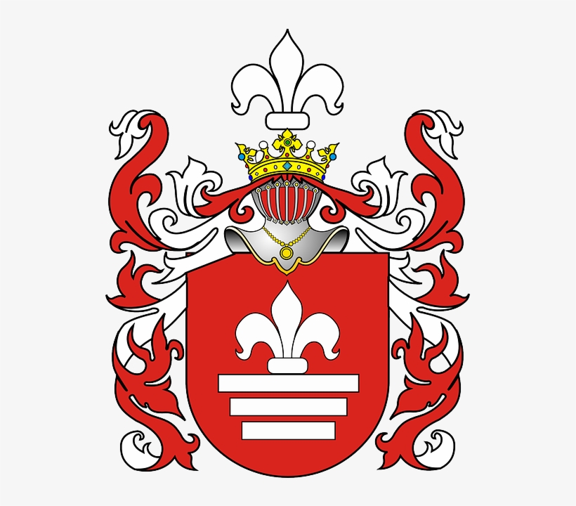 Flower, Crown, Royal, Lily, Decorative, Herb, Crowns - Tadeusz Kościuszko Herb, transparent png