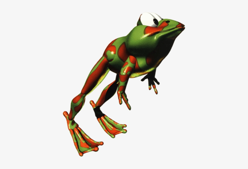 He Can Also Glide Through The Air Temporarily, Much - Donkey Kong Country Winky, transparent png