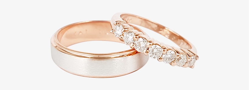 Rose Gold Wedding Rings - Rose Gold Rings Philippines, transparent png