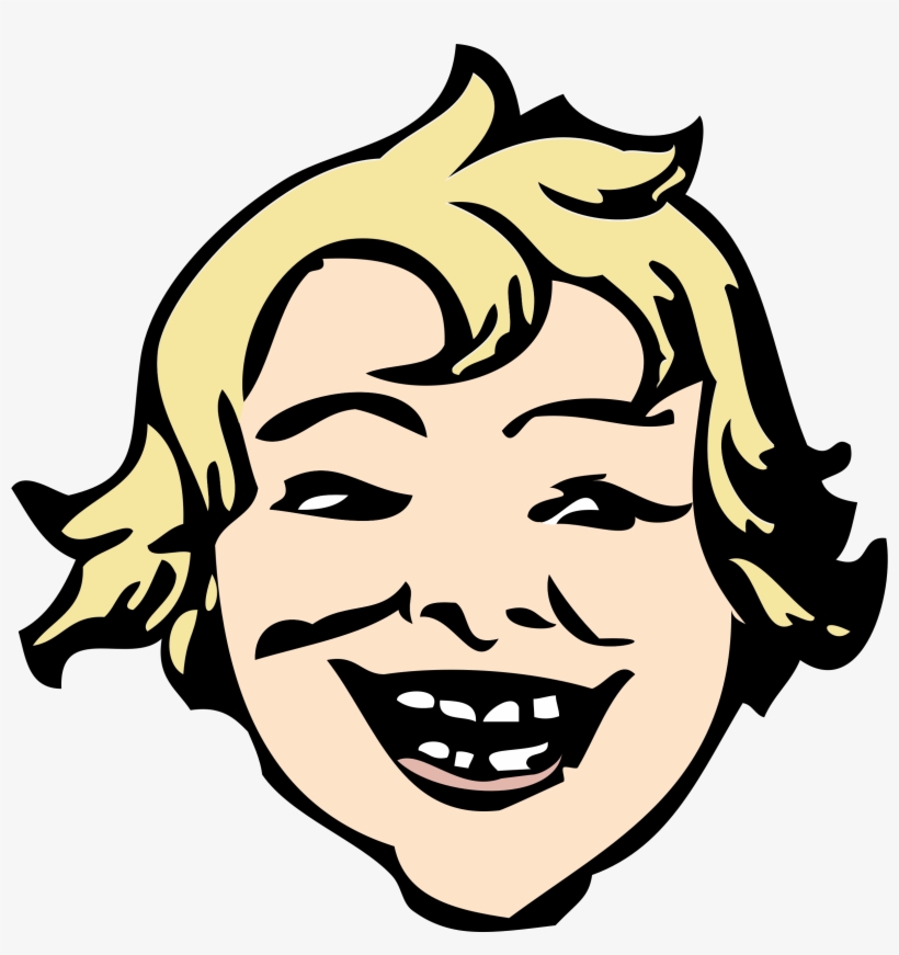 Smiling Child Svg Clip Arts 588 X 596 Px, transparent png