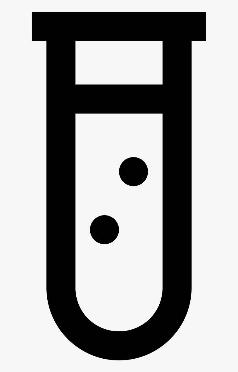 It's A Logo Of A Thin Test Tube - Test Tube, transparent png