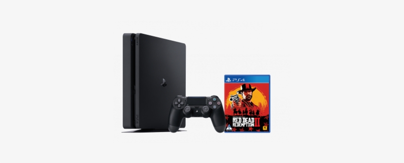 Ps4 1tb Black Red Dead Redemption - Sony Playstation 4 1tb D Chassis Console + Uncharted, transparent png