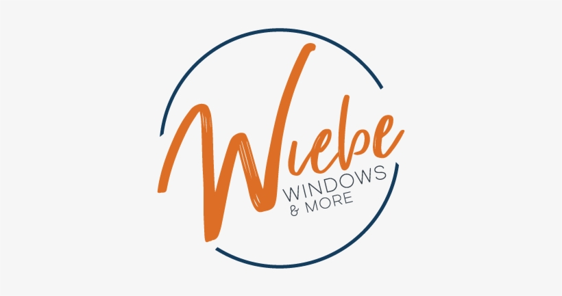 Logo - Wiebe Windows & More, transparent png