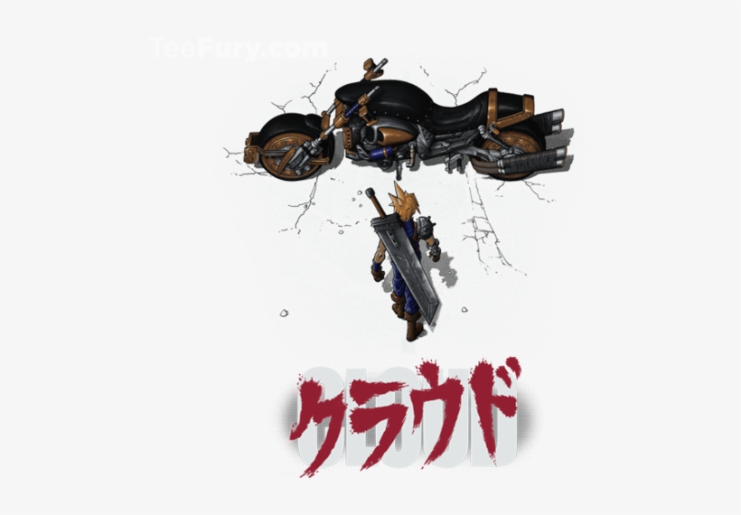 Cloud - Cloud Strife Akira, transparent png