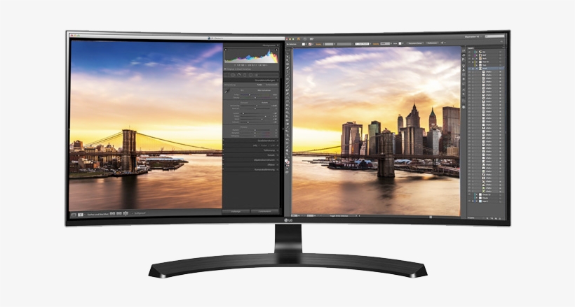 29 Lg 29uc88 Curved Ultrawide Led Monitor, transparent png