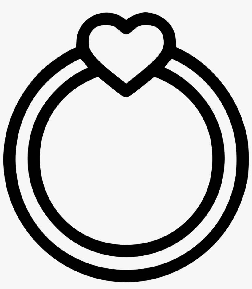 Romantic Valentine Day Heart Wedding Ring Comments - Wedding Ring, transparent png