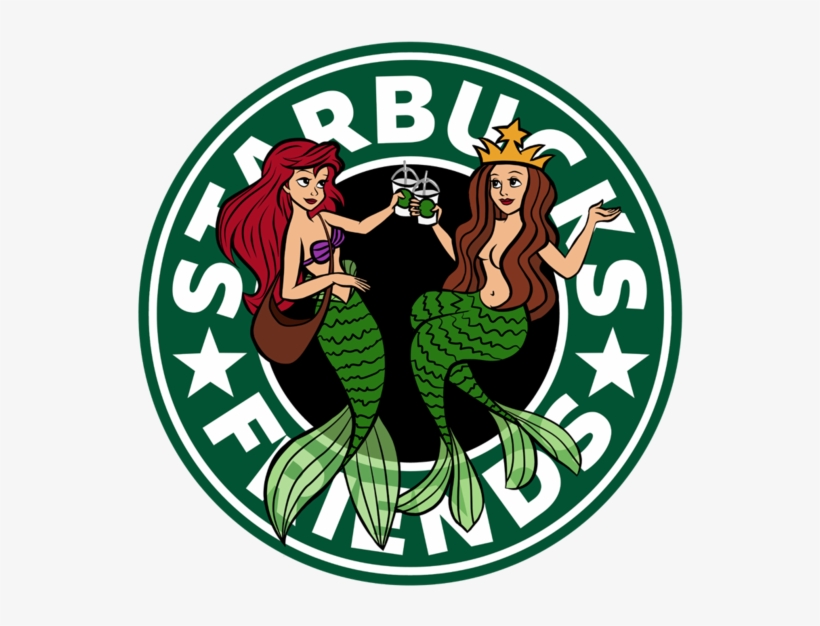 Starbucks Clipart Little Mermaid - Starbucks Wakanda, transparent png