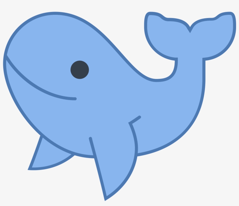 This Is A Picture Of A Whale, Almost Like A Humpback - Blue Whale Icon, transparent png