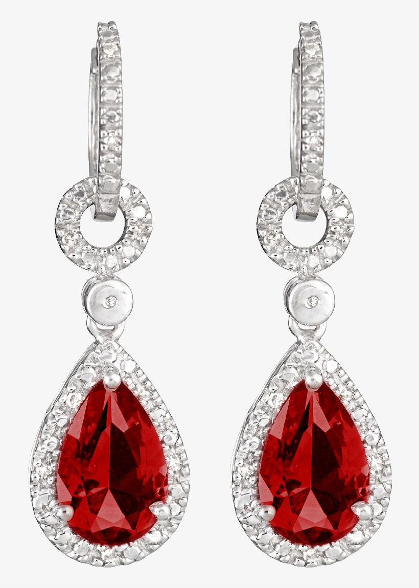 Diamond Earrings Png Image - Earring, transparent png