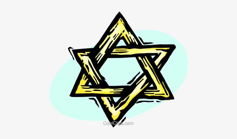 Star Of David Royalty Free Vector Clip Art Illustration, transparent png