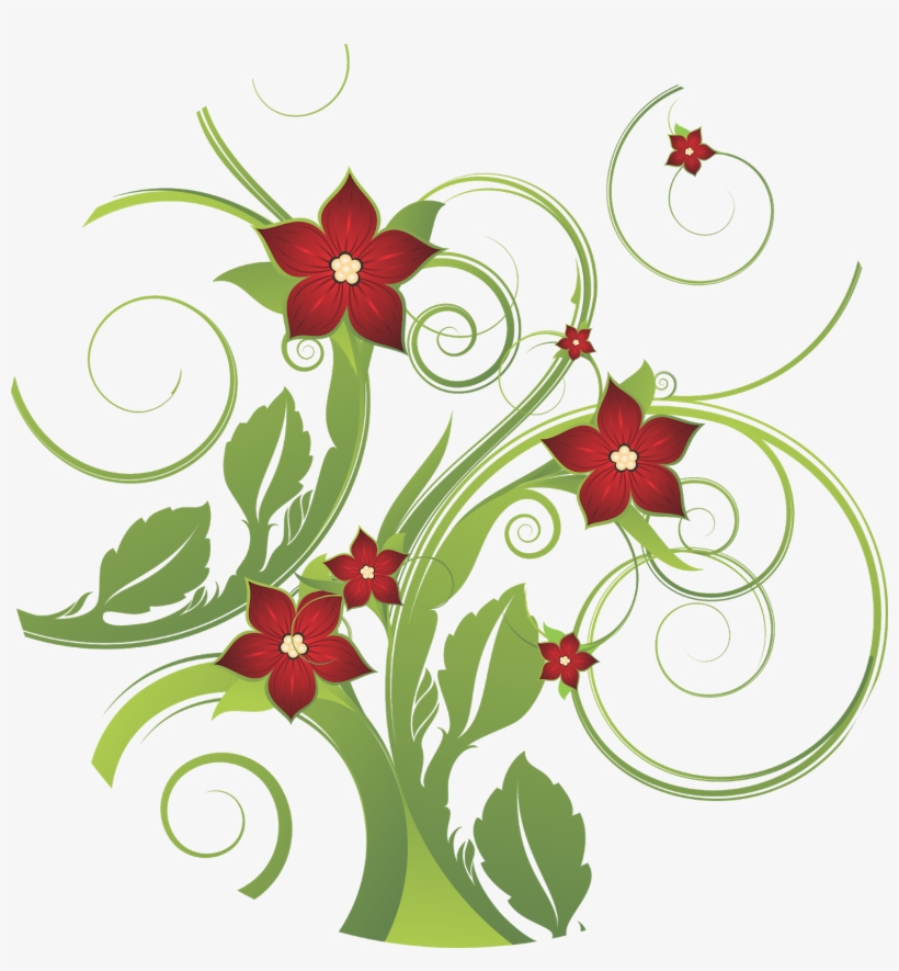 Floral Vector Png, Floral Vector, Floral Png, Flower - Free Flower Vector, transparent png