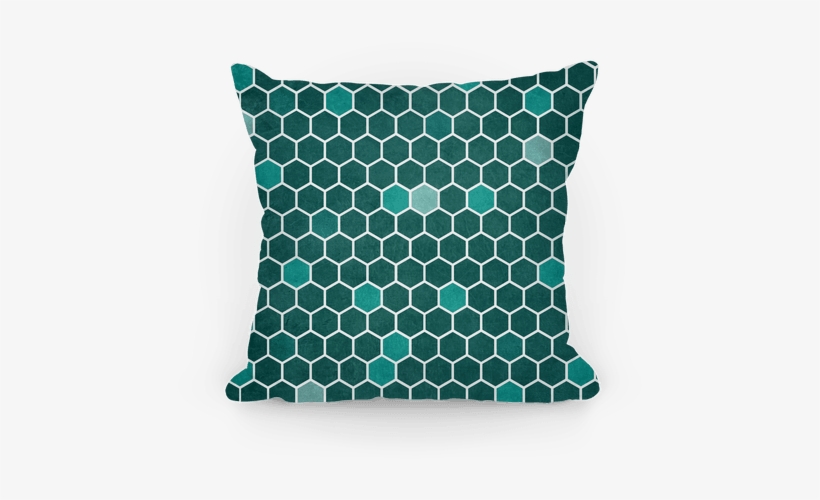 Hexagon Pattern Pillow - Hexagon Bag Pattern, transparent png