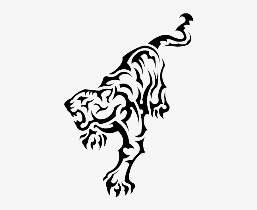 Pics Photos - Tribal Tiger Tattoo, transparent png