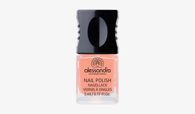 Alessandro Nail Polish 927 Crazy Coral - Alessandro Make-up Nail Polish Sweet As Candy Nail, transparent png