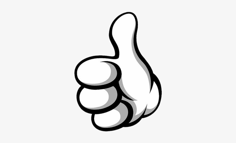 Technically I Only Have 8 Fingers - Thumbs Up, transparent png