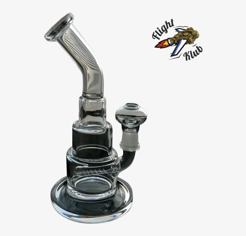 Transparent Honeycomb Pipe Glass Bongs - Bong, transparent png