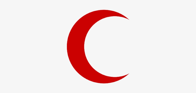 Red Crescent - Red Crescent Logo Png, transparent png