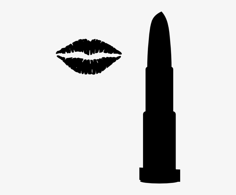 Lipstick With Lips Clip Art - International Kissing Day 2018, transparent png