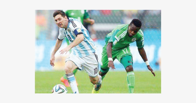 Argentina Vs Nigeria Messi, transparent png