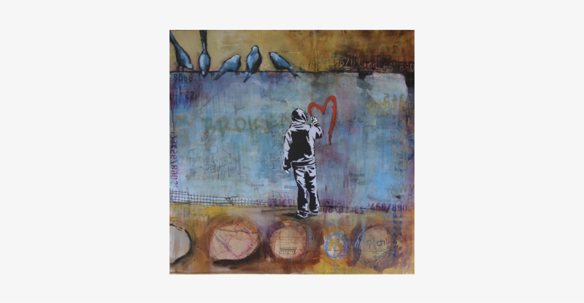 Broken - - Painting, transparent png