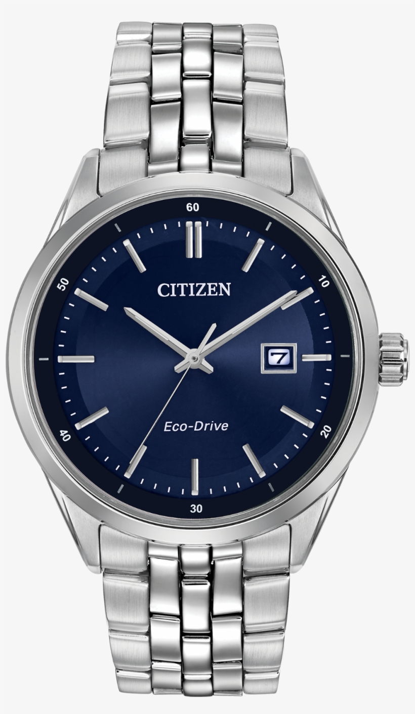 Corso - Citizen Eco-drive Men`s Bracelet Watch W/ Round Blue, transparent png
