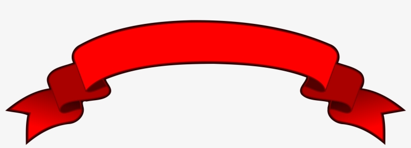 Big Image - Red Banner Clipart Png, transparent png