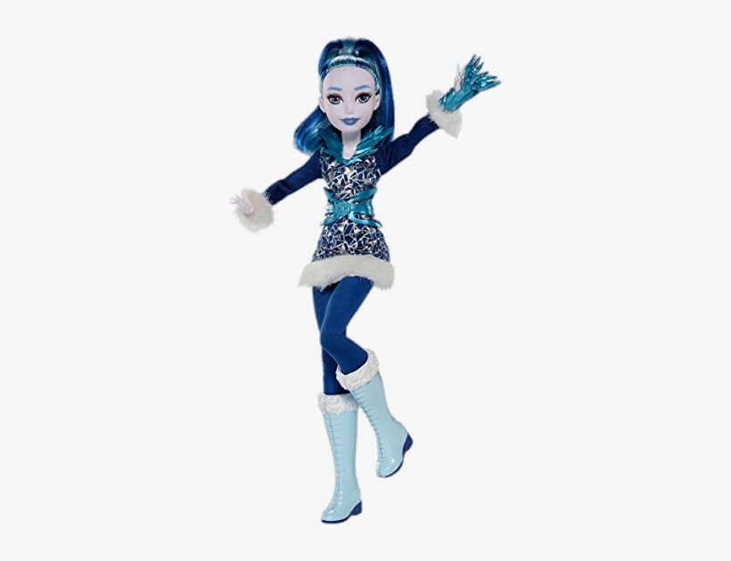 Dc Super Hero Girls Frost Action Figure - Superhero Girl Frost Boneca, transparent png