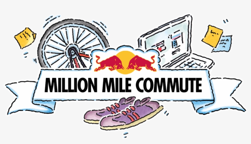 Red Bull Million Mile Commute, transparent png