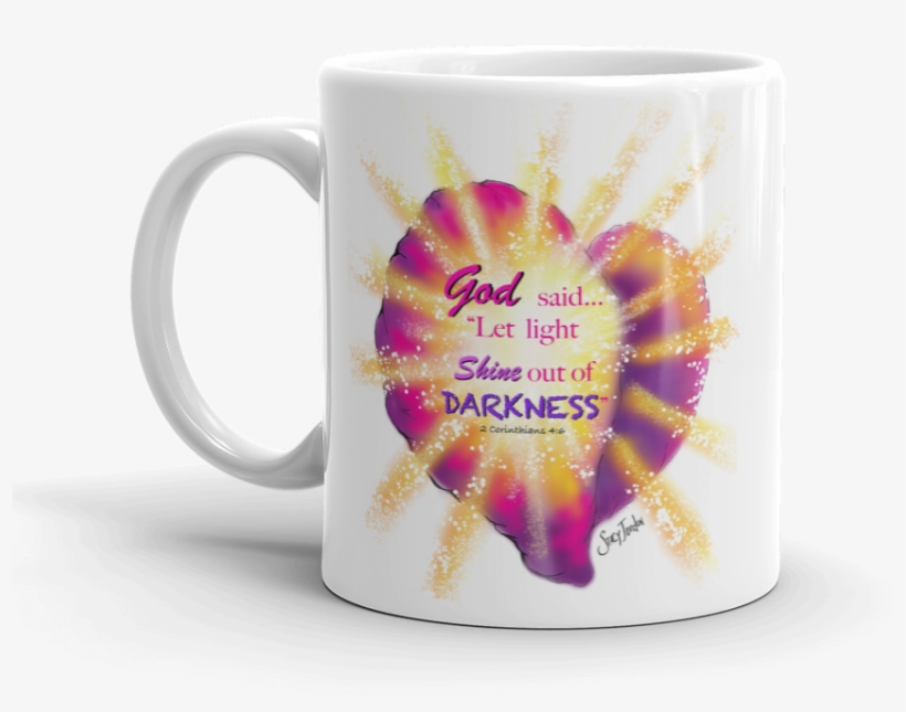 "let Light Shine Our Of Darkness" Coffee Mug - Mug Asian Games, transparent png